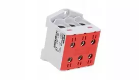 MOREK OTL95-3 jungtis, raudona, 3xAl/Cu, 6-95mm2, 1000V AC / 1500V DC, universalus gnybtas MAA3095R10