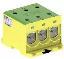 Morek OTL300-3 jungtis geltonai žalia 3xAl/Cu 95-300mm2 1000V AC / 1500V DC Universalus gnybtas MAA3300Y10