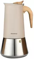 Kavavirė Plieninis espreso kavos virimo aparatas, 600 ml, indukcinis, Klausberg kb-7997
