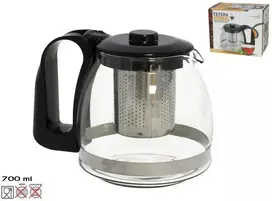 Kitchengo Be Prekinio Zenklo Arbatinukas HERBAL su sieteliu, 0,7 l