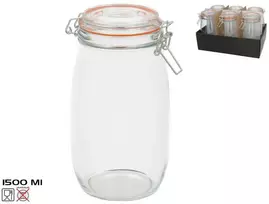 Hermētiska burka 1500 ml 22 x 12 x 14 5 cm KITCHEN&GO ()