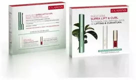 Clarins Supra Lift & Curl Blakstienų tušas Set 3 Pieces