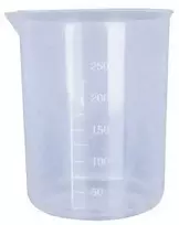 Oem Plastikinis puodelis su matavimo puodeliu 250/300ml - virtuvės matavimo puodelis