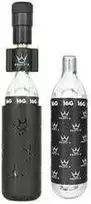 PEATY'S HOLESHOT CO2 PUMP + BOMBS 2 PCS - ROAD & GRAVEL (16G) - Juodas (PPR-HTI-RAG-BLK-12)