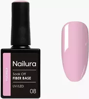 Nailura - Pluošto pagrindas - Fuksija - 10 ml