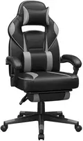 Songmics Žaidimų kėdė 70.9x65.5x119.7 cm Juoda