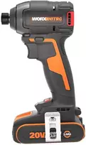 WORX akumuliatorinis smūginis suktuvas 20 V, 200 Nm, bešepetėlis, 3 greičiai, WX265