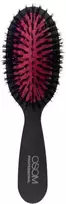 Šepetys plaukams OSOM Professional Hair With Boar Bristles OSOMP02824, su šerno šereliais, juodos spalvos, 180 mm