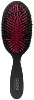 Šepetys plaukams OSOM Professional Hair With Boar Bristles OSOMP02825, su šerno šereliais, juodos spalvos, 215 mm