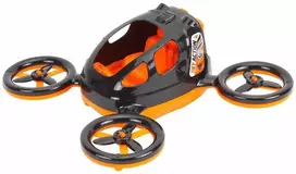 Plastikinis žaislas - dronas (juodas)