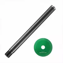 Šlapio pjovimo deimantinė gręžimo karūna betonui ir plytoms, lazeriu suvirinta, 355 mm gylis, 50.8 mm skersmuo, deimantinis grąžtas, betono gręžimo karūna, šlapio gręžimo karūna, deimantinis įrankis