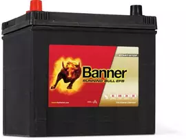 Banner EFB 65Ah 550A +- akumuliatorius 12V, 233x173x203/225mm