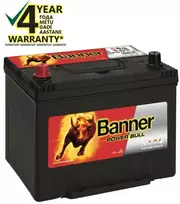 Banner 70Ah 600A +- 12V Power akumuliatorius 260x174x200/222mm