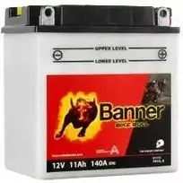 Banner 11Ah Bike Bull -+ 12V 140A akumuliatorius 135x90x145mm