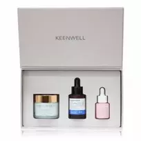 KEENWELL SNOW DROPS - AQUASPHERA Rinkinys (kremas 80 ml, serumas 30 ml, paakių gelis 20 ml)