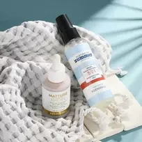 KEENWELL MATURE FOUNDATION DROPS Skystas makiažo pagrindas 30 ml + multifunkcinė dulksna 5in1, 100 ml