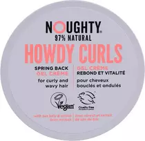 Noughty Howdy Curls vidutinio stiprumo formavimo gelis-kremas garbanotiems ar banguotiems plaukams, 200ml