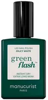 Manucurist Žalias Flash Nagų lakas lakier do paznokci Milky Baltas 15ml