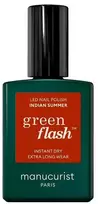 Anny Manucurist Žalias blyksnis nagų lakas „Indian Summer“, 15 ml