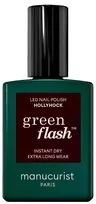 Manucurist Žalias blyksnis nagų lakas Hollyhock 15ml