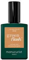 Anny Manucurist Žalias Flash Nagų lakas lakier do paznokci Gold 15ml
