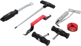 AW-Tools AWTOOLS AUTOMOBILIŲ STIKLŲ IŠĖMIMO ĮRANKIŲ RINKINYS 7VNT.