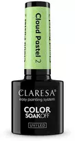Claresa Spalvotas, išsisklaidantis UV/LED hibridinis lakas „Cloud Pastel“, 2,5 g