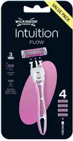 „Wilkinson Intuition Flow“ skustuvas su 3 ašmenimis ir 4 įdėklais