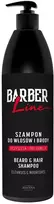 Joanna Professional Barber Line plaukų ir barzdos šampūnas 1000 ml