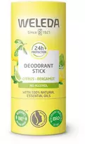 Weleda Citrus-Bergamot 24H Dezodorantas Stick pieštukinis dezodorantas, 50 g