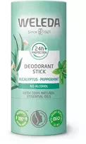 Weleda Eucalyptus-Peppermint 24H Dezodorantas Stick, 50 g