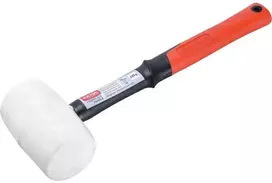Neatšokantis guminis plaktukas su plastmasine rankena, baltas 680 g EXTOL PREMIUM 8811114