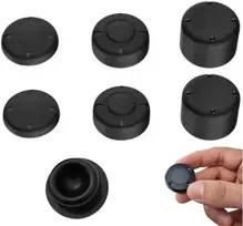 Guminiai apsauginiai mygtukai „nintendo switch“ joy-con valdymo pulteliams (2 analoginiai) – 6 vnt.