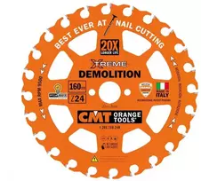 Pjovimo diskas medienai CMT 286.790.24M; 190x30 mm; Z24; 5°