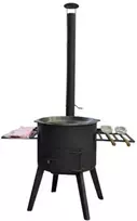 Krosnelė kazanui 8-10L / skersmuo 33cm / plienas 3mm / Kazan Mangal