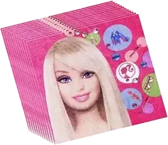 Vienkartinės servetėlės Barbie, 20 vnt.