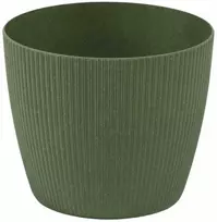 Gėlių vazonas Lamela Magnolia 872-42, plastikinis, žalias
