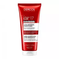 Vichy Dercos Ultra-Repair Collagen Filler 17 Conditioner intensyvaus poveikio gaivinamasis plaukų kondicionierius, 200 ml