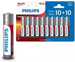 Baterija PHILIPS AA LR6 Blister 10+10pcs