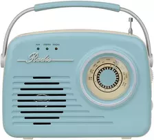 Telforceone Setty Bluetooth garsiakalbis with radio Retro P350 mėlynas