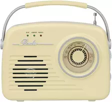 Telforceone Setty Bluetooth garsiakalbis with radio Retro P350 beige