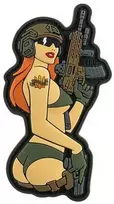 M-Tac Patch Tactical Girl №4 PVC