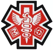 M-Tac Patch Paramedic Paramediko antsiuvas