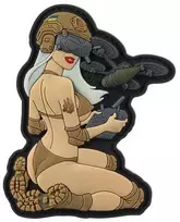 M-Tac Patch Tactical Girl №6 PVC Antsiuvas