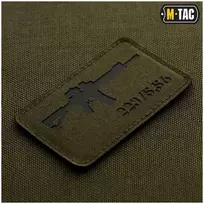 M-Tac Patch AR-15 223/5,56 lazerinis Cut Antsiuvas