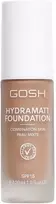 Gosh Hydramatt Base De Maquillaje Spf15 01-Medium Dark Raudona, 30 ml