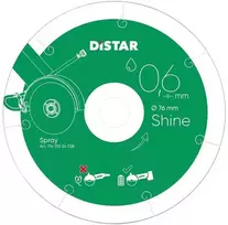 0,6mm švaraus pjovimo 76x0,6x6x22,23 Shine, Distar deimantinis diskas plytelėm