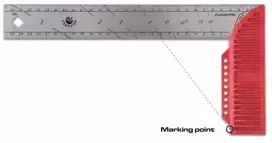 Grąžtas Kapro Kampainis su plast. rankena 30 cm