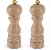 PEUGEOT PARIS druskos ir pipirų malūnėlių rinkinys, 18 cm, natūralus