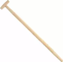 Dedra Trzonek Medinis T formos rankenos formos kastuvas, 90 cm ilgio, 36 mm skersmens